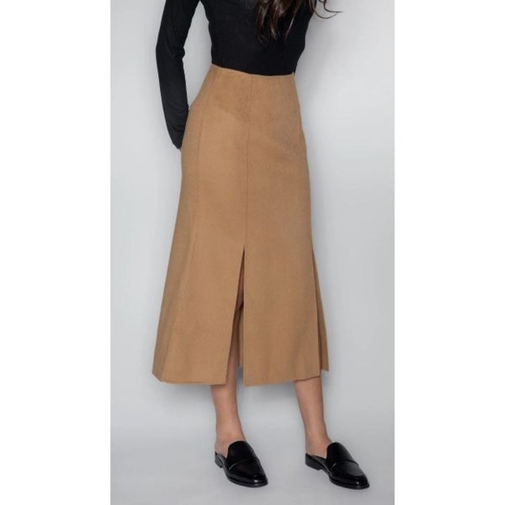 New NWT Anine Bing Lyn Skirt- Camel Retails